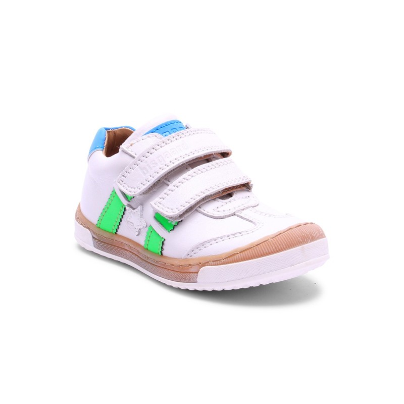 Sneaker Velcro Low 40343.119 - Weiß - Green Neon