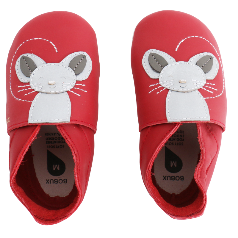 Soft Soles - Red Mouse
