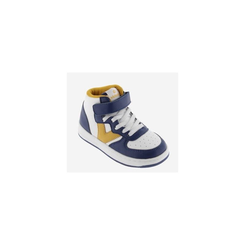TIEMPO Sneaker - Blau, weiß, gelb