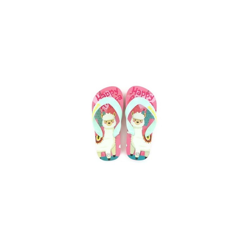 Go Bananas Flip-flop - Pink Alpaca