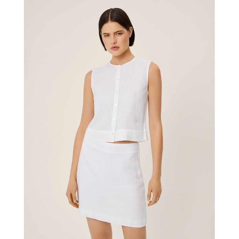Claritta Skirt - Bright White