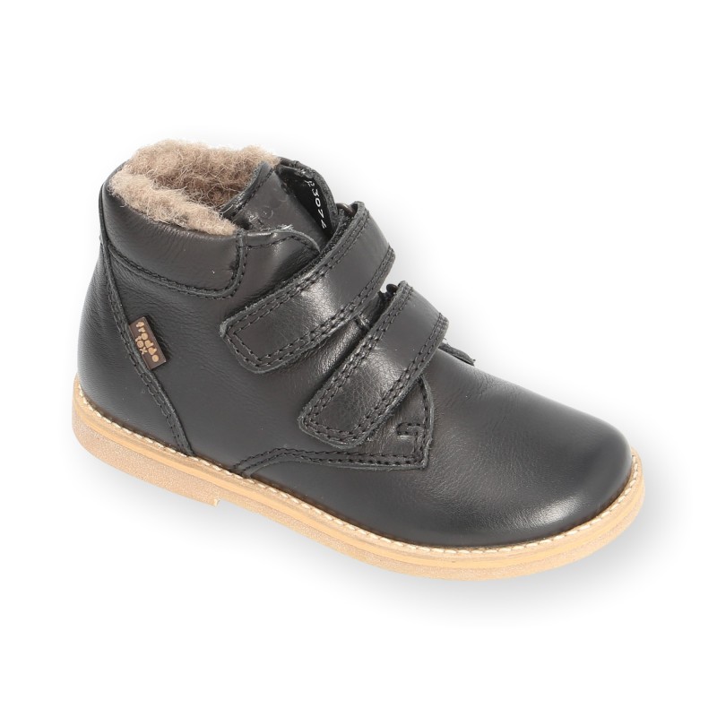 Winter Ankle Boots Velcro TEX/Wolle G3110111 Black